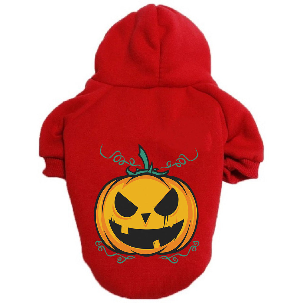Polyester Halloween Pumpkin Pattern Sweater
