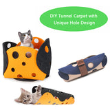 Tunnel Splicing Deformable Kitten Nest Collapsible Tube House Tunnel