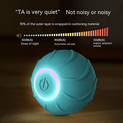 Smart Automatic Rolling Bouncing Ball (Rechargeable)