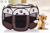 Folding Octagonal Pet Fence Oxford Cloth Kennel