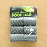 Pet Travel Foldable Pooper Scooper With 1 Roll Decomposable Bags Clean Pick Up Cleaner