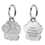 Pet ID Footprint Tag