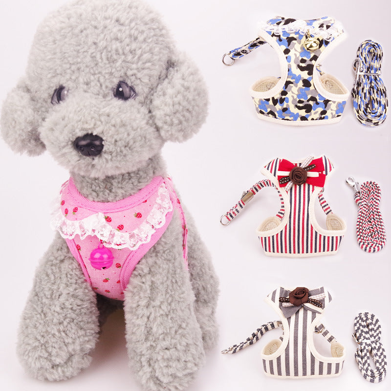 Pet Chest Strap Breathable Tank Top Style