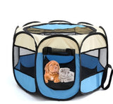 Folding Octagonal Pet Fence Oxford Cloth Kennel