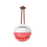 Silicon Suction Cup Tug Interactive Ball For Pet Chew Bite Tooth Cleaning Toothbrush