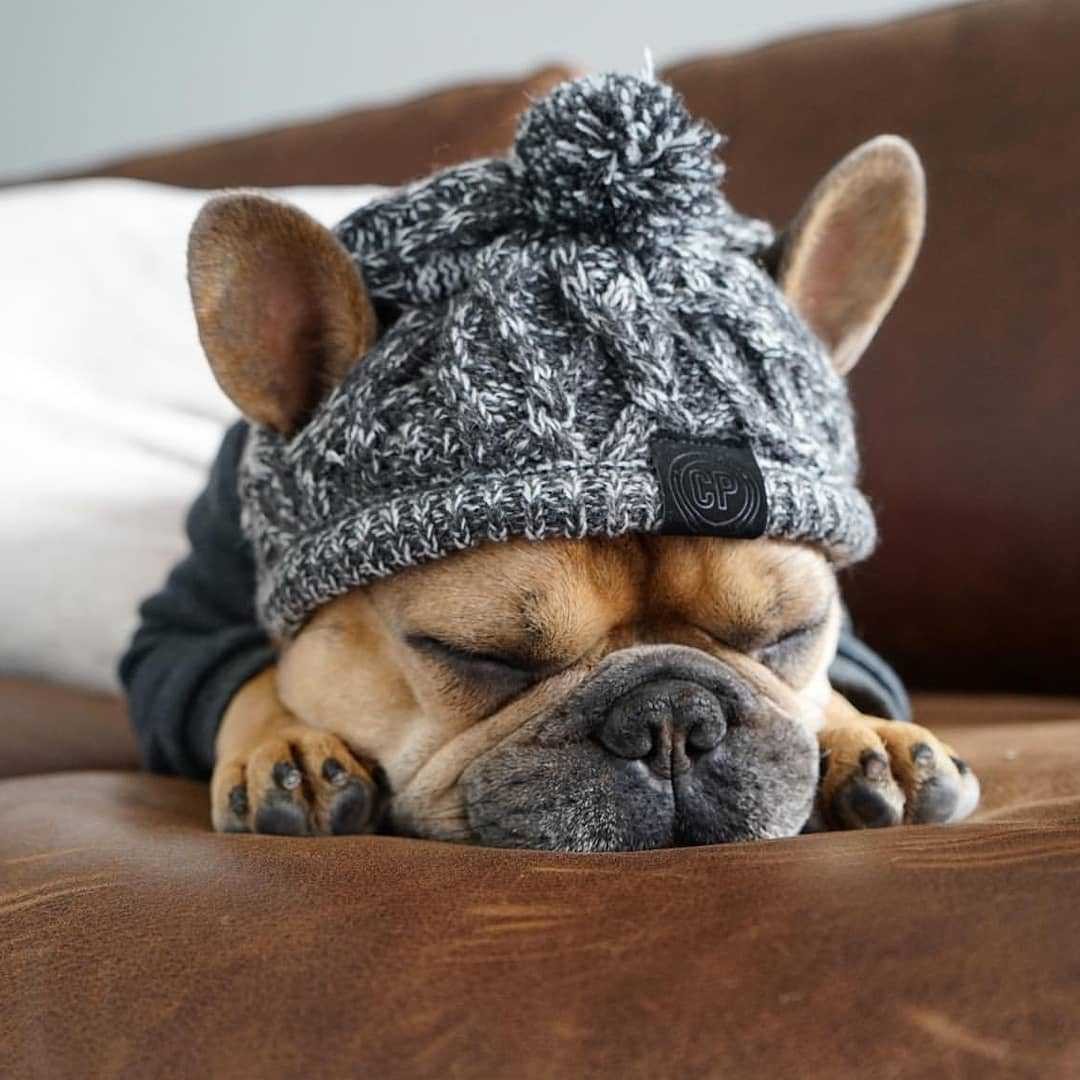 Winter Fashion Hat Windproof Fluffy Knitted Polar Pom Hat