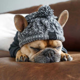 Winter Fashion Hat Windproof Fluffy Knitted Polar Pom Hat