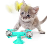 Rotating Windmill Multi-Function Itch Scratching Device Teeth Shining