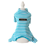 Cotton Eight-Color Striped Pet Leggings
