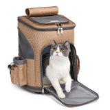 Portable Folding Trolley Traveling Backpack With Universal Wheel