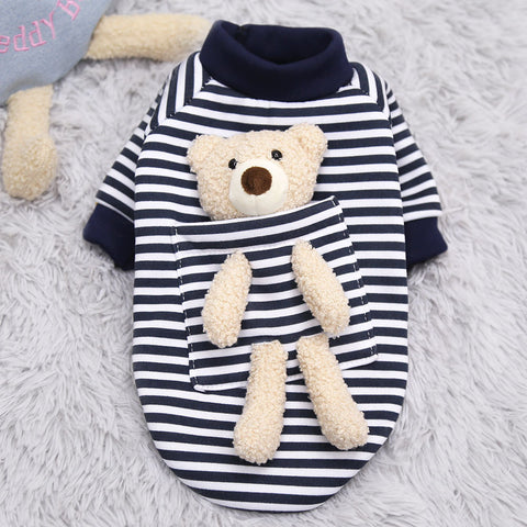 Cute Pet Sweater Spring Teddy Bear