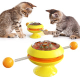 Rotatable Balls With Catnip Interactive Training For Cats