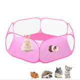 Portable Small Pets Playpen Cloth Folding Outdoor Indoor Exercise Cage Tent