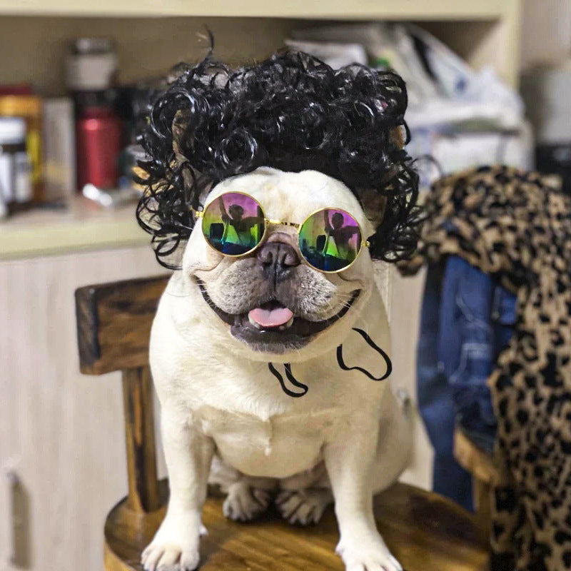 Pet Headdress Wig Sheath