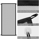 Pets Baby Safety Gate Mesh Fence Magic Portable Guard Net Stairs Doors