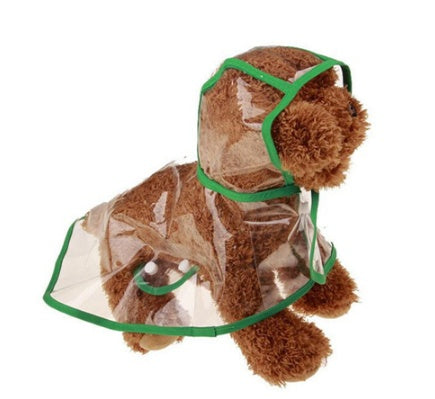 Transparent Waterproof Rain Coat Hoody Clothing