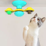 Rotating Windmill Multi-Function Itch Scratching Device Teeth Shining