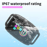 Smart Automatic Anti Barking Dog Collar Rechargeable Bark Stopper HD Digital Display IP67 Waterproof Collar