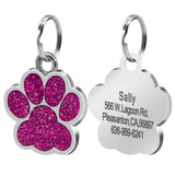 Pet ID Footprint Tag