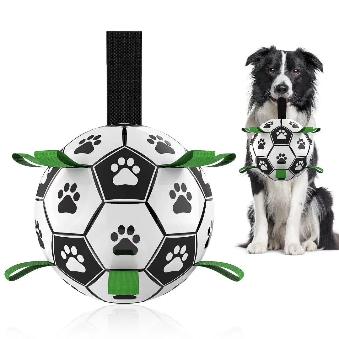 Soccer Ball Inflated Training For Dogs Outdoor Border Collie Ball