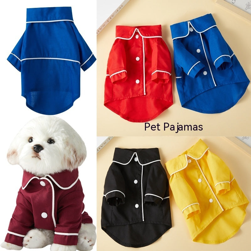 Pet Pajamas Small Dog Cat Clothing