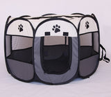 Folding Octagonal Pet Fence Oxford Cloth Kennel