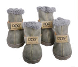 Dog Thick Snow Boots Warm Teddy Autumn And Winter