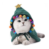 Cute Christmas Cloak Halloween Disguise Cat Costume