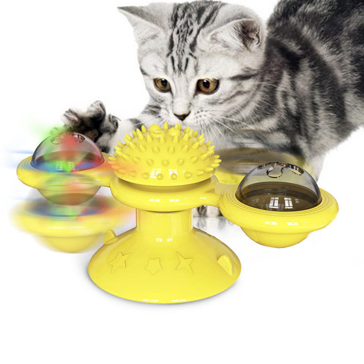 Sucker Turn Windmill Funny Creative Spin Ball