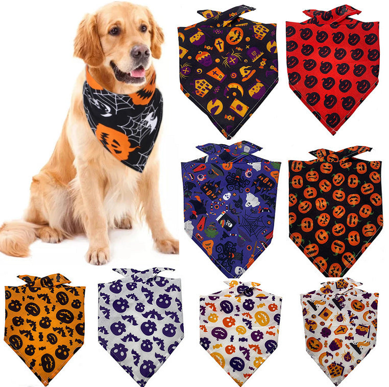 Pet Triangle Drool Towel Scarf