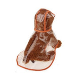 Transparent Waterproof Rain Coat Hoody Clothing