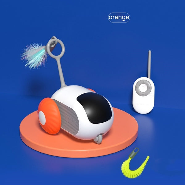 orange-running-car