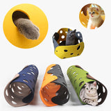 Tunnel Splicing Deformable Kitten Nest Collapsible Tube House Tunnel