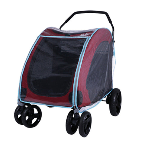 Pet Trolley Raincoat Poncho