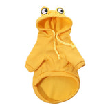 Soft Warm Funny Halloween Cosplay Frog Costume Pet Autumn Hoodies