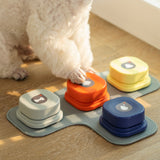 4 Colors Pet Communication Button One-click Prevent Physical Inactivity Recordable Dog Talking