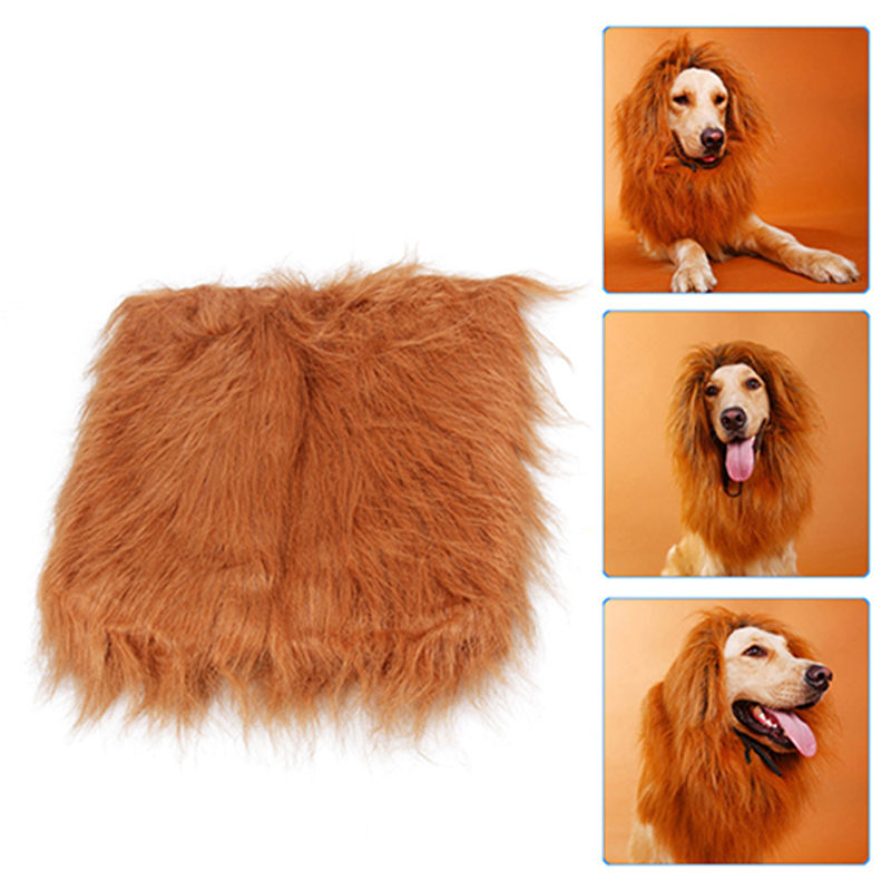 Transfiguration Lion Costume Winter Warm Wig Party Decoration