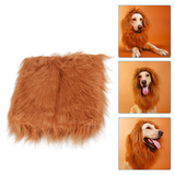 Transfiguration Lion Costume Winter Warm Wig Party Decoration