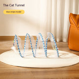 Folded Cat Tunnel S Type Spring Tunnel