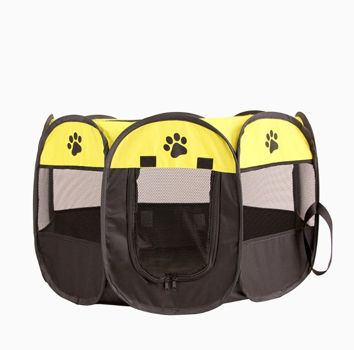 Folding Octagonal Pet Fence Oxford Cloth Kennel