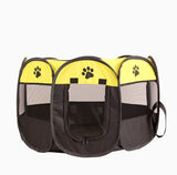 Folding Octagonal Pet Fence Oxford Cloth Kennel