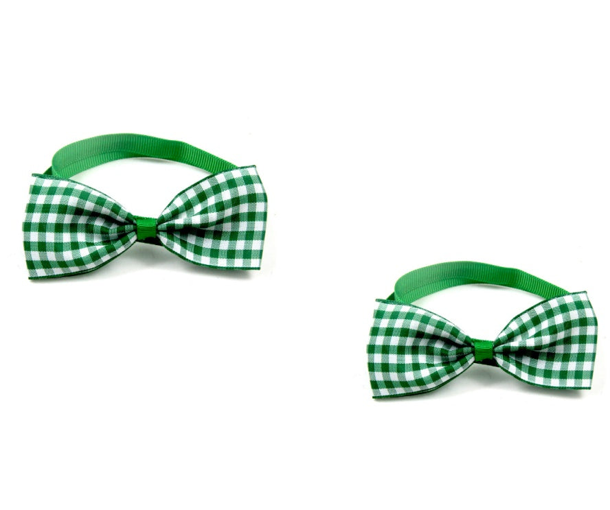 Plaid Pet Bow Tie