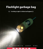Led Light Pet Waste Bag Dispenser Poop Scooper Clean Accessories