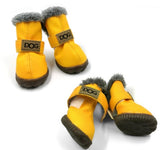 Dog Thick Snow Boots Warm Teddy Autumn And Winter