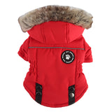 Pet Winter Cotton Zipper Jacket