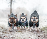 Winter Fashion Hat Windproof Fluffy Knitted Polar Pom Hat