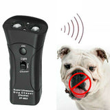 3-in-1 Anti Barking Dog Training Device Ultrasonic Training Repeller LED Flashlight