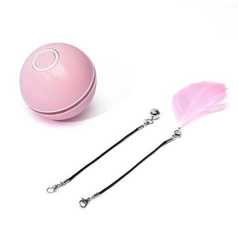 LED Laser Electronic Rolling Pet Funny Pet Toy Ball