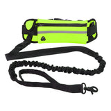 Hands Free Dog Leash Pet Walking And Training Belt With Phone Pocket And Water Bottle Holder