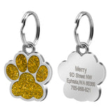 Pet ID Footprint Tag